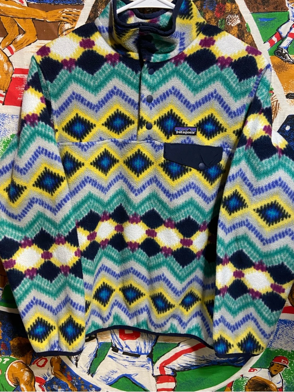Patagonia Synchilla Aztec Navajo Fleece Pullover